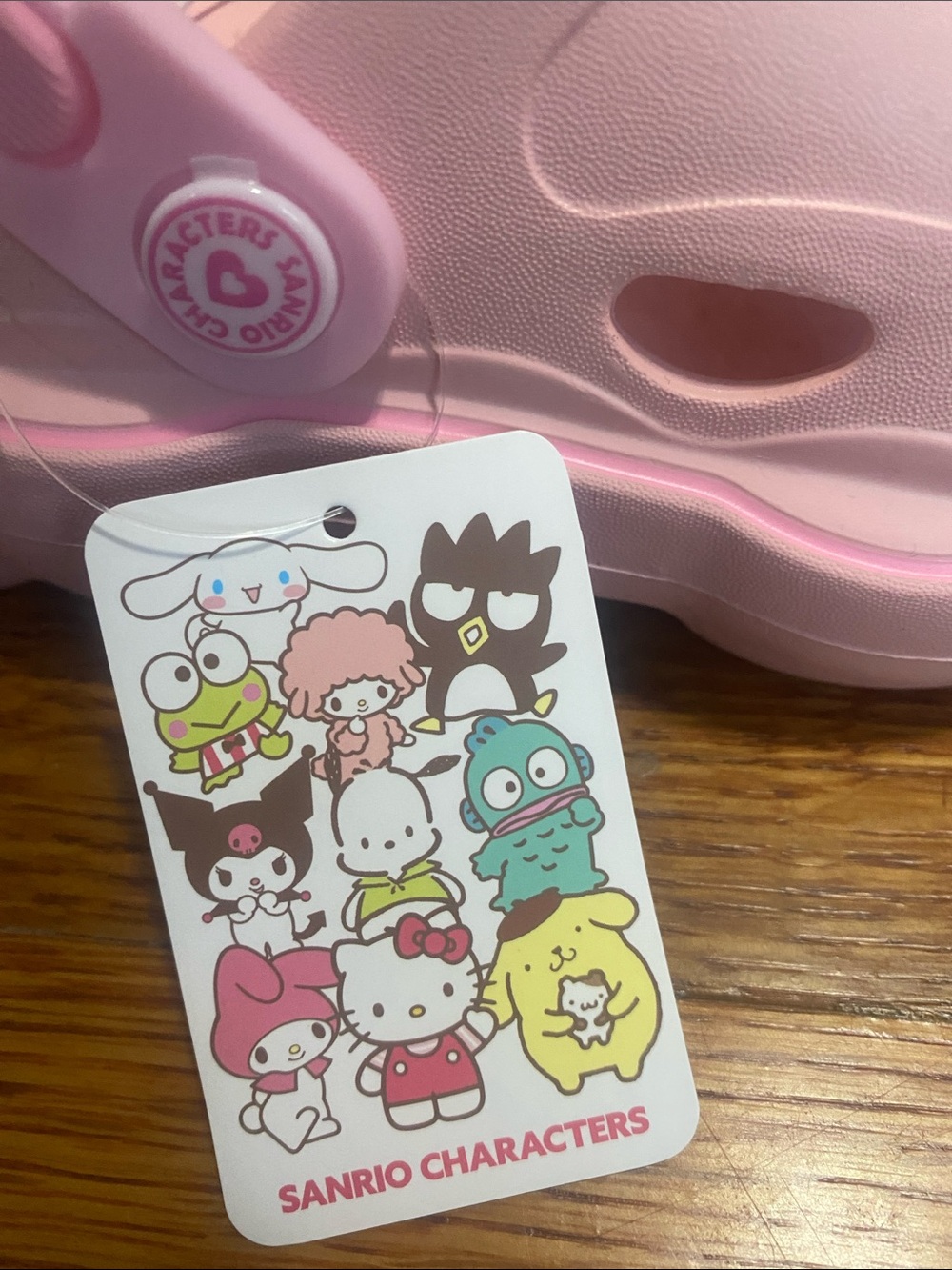 Hello Kitty women’s Light Pink Clog Sandals with Charms - Picture 4 of 9